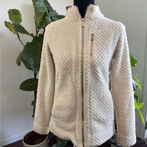 Calvin Klein Cream Teddy Jacket